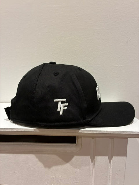 Till Fit Black Embroidered Baseball Cap – Classic Structured Hat