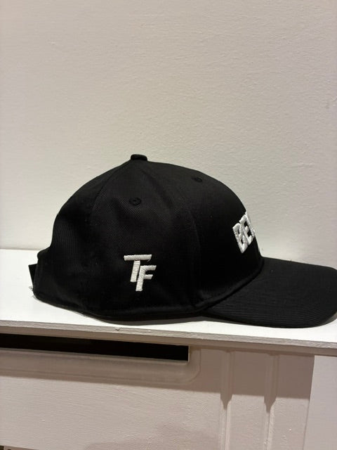 Till Fit Black Embroidered Cap - Beyond Design