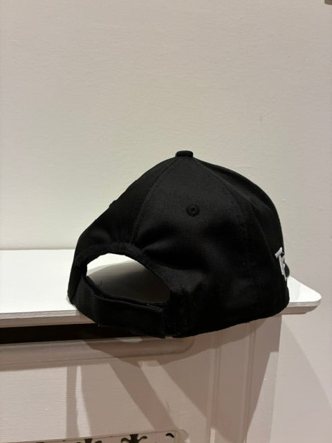 Till Fit Black Embroidered Cap - Beyond Design